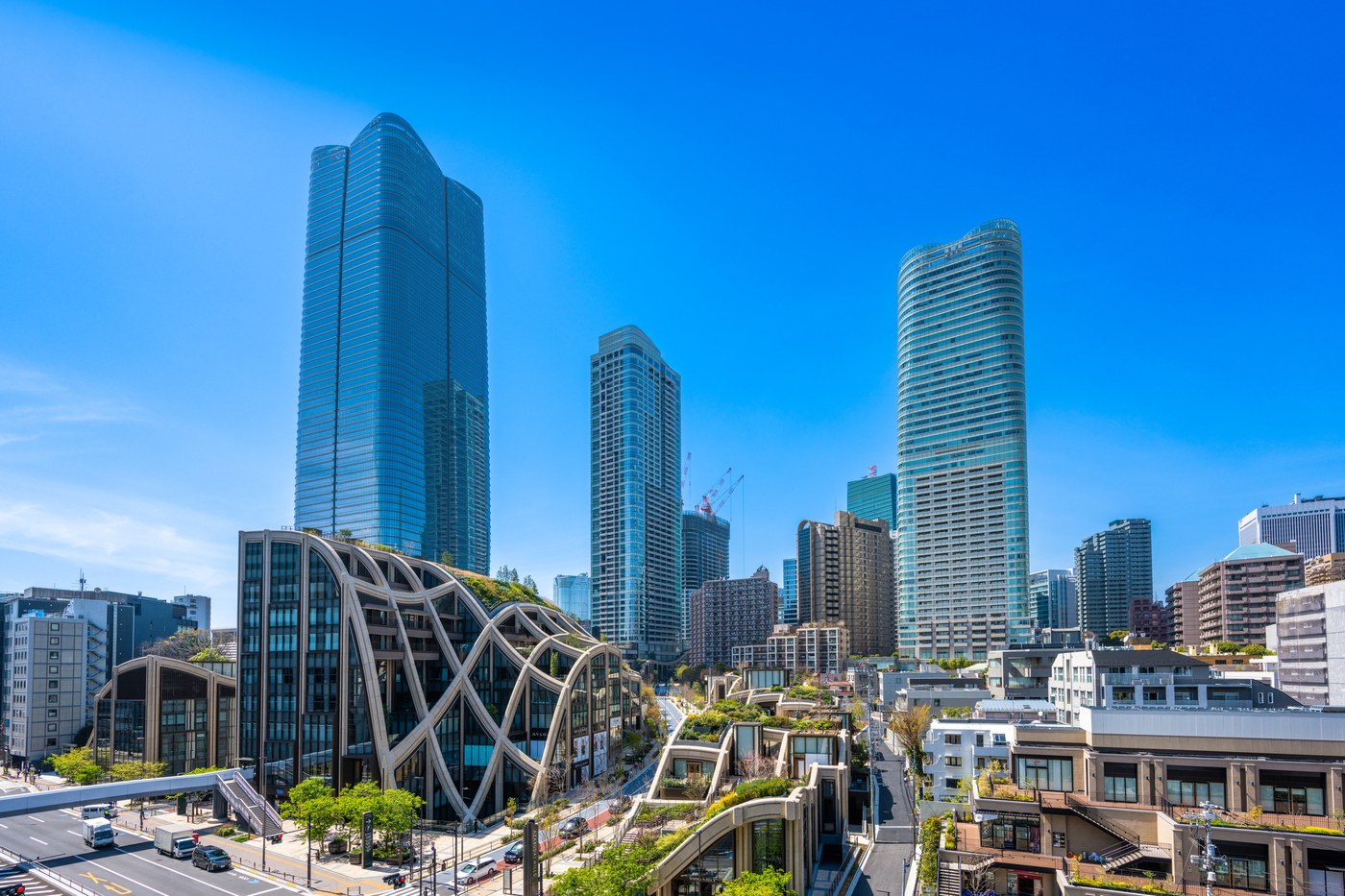 麻布台ヒルズ全景
