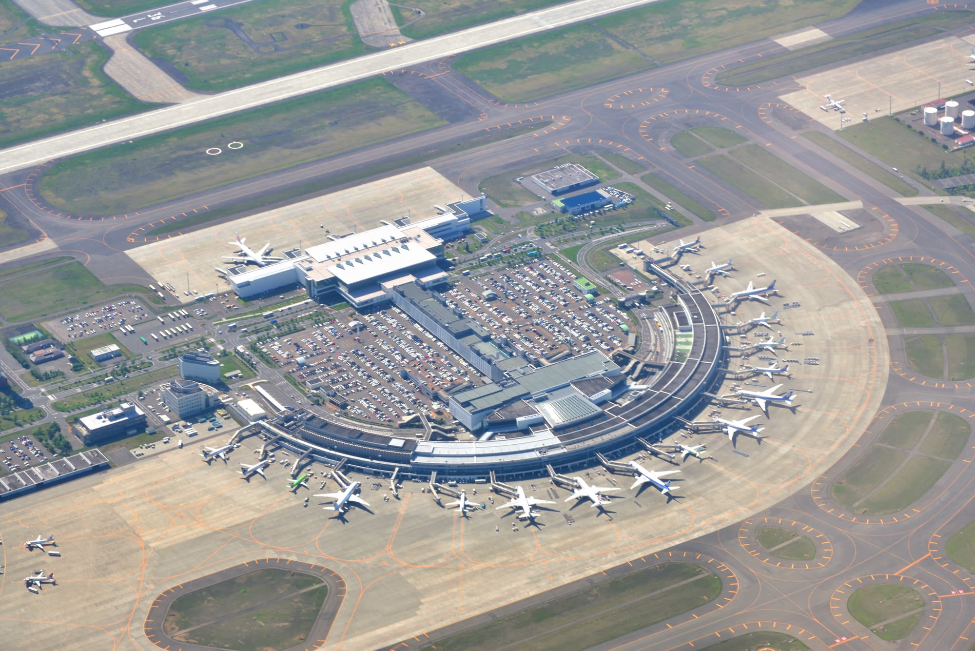 新千歳空港 航空写真