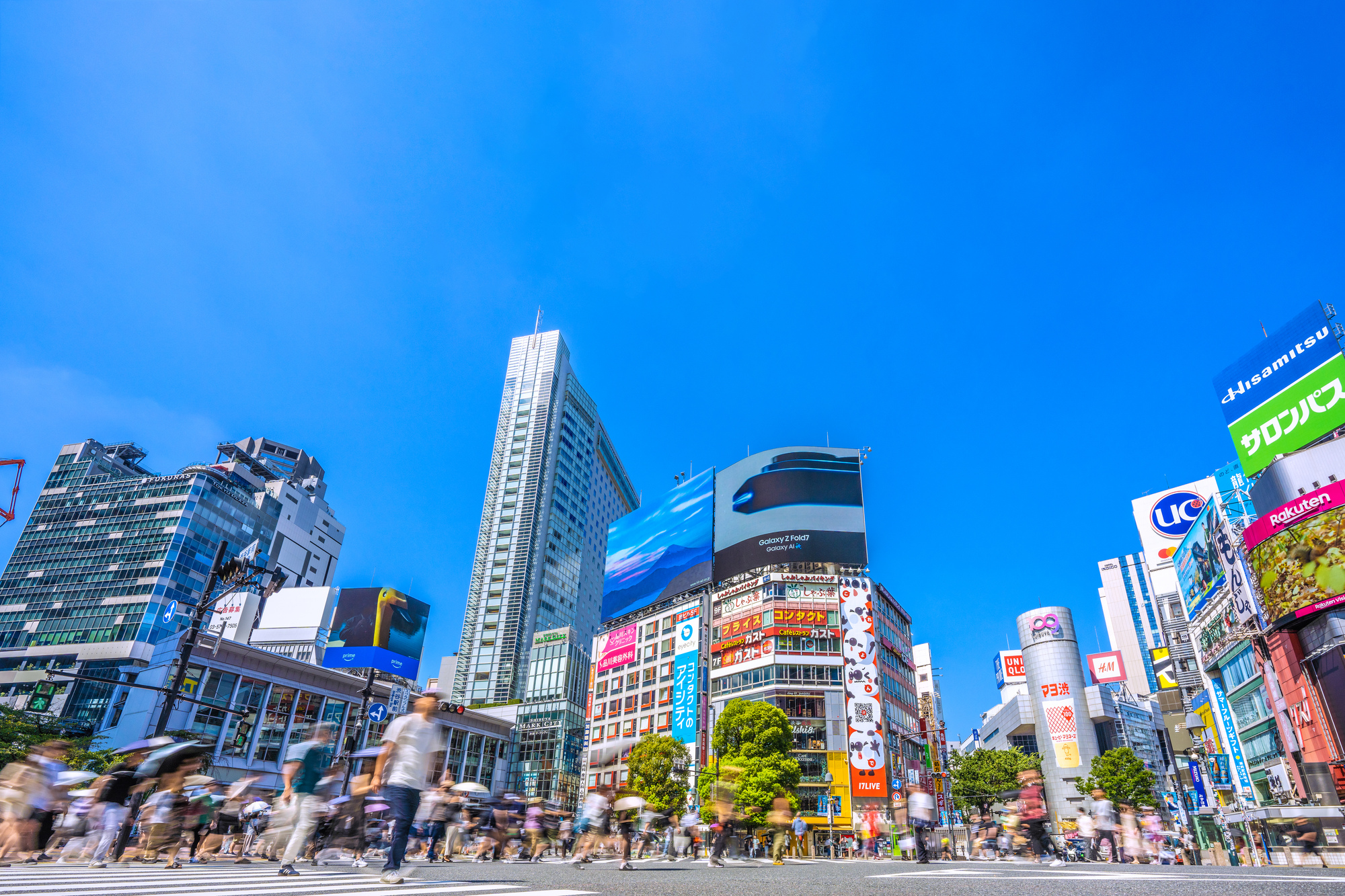 渋谷スクランブル交差点
