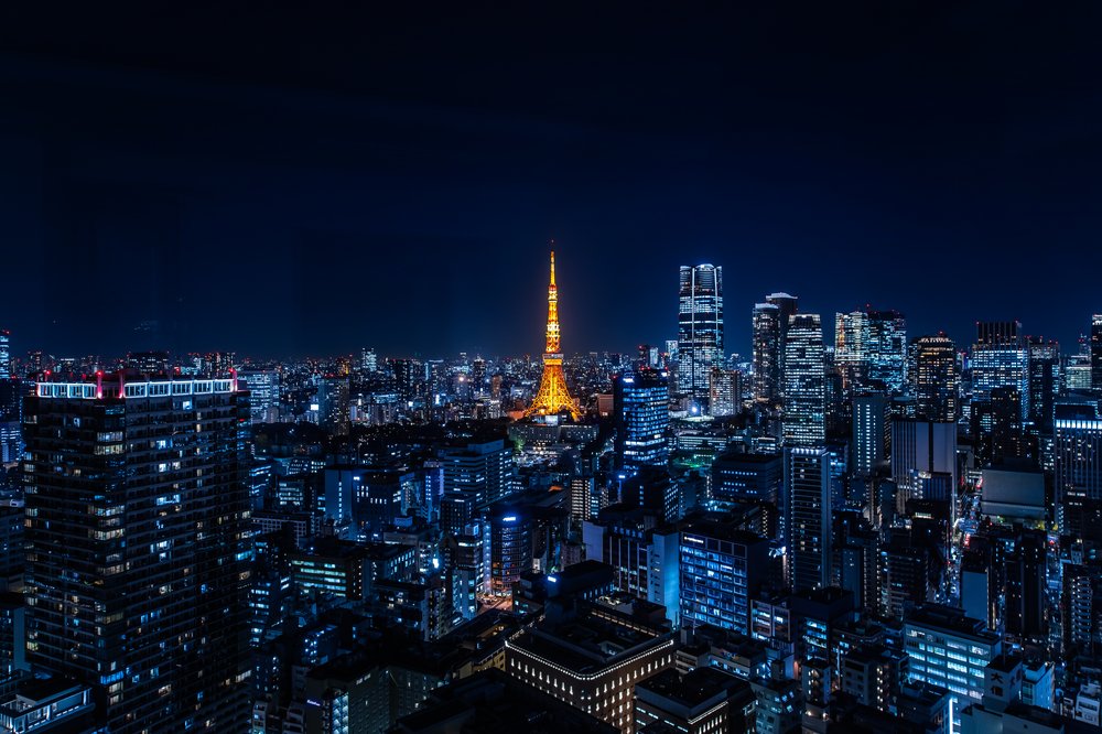 東京タワー夜景 都心パノラマ